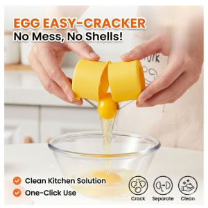 Egg Topper Shell Cutter Raw Egg Cracker Separator Filter Opener Kitchen Supplies