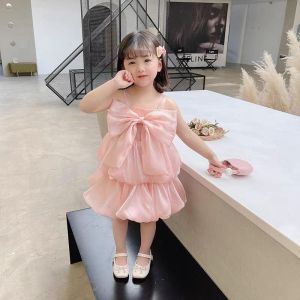 Dress Baby Princess Sling Satin Impor 3 Bulan -7 tahun