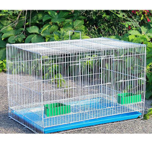 PET DIARY Kandang Besi Lipat Kucing Anjing Kelinci Burung Hamster Sugar Glider Aksesori Hewan