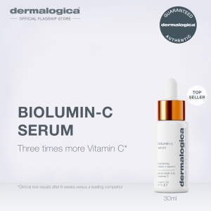 Dermalogica Biolumin-C Serum 30ml - Brightening Vitamin C Serum- prevents skin damage reduces fine lines brightens + firms skin
