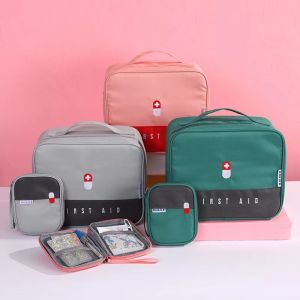 Korean Travel Portable First Aid Bag: Multifunctional Household Medicine Storage