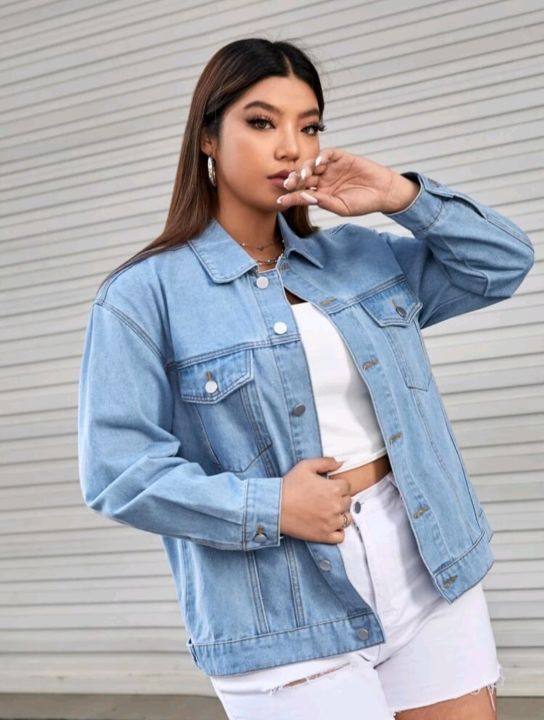 How to Wear A Denim Jacket Womens | Denim Jacket Outfit Womens-anthinhphatland.vn