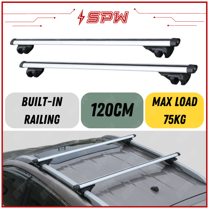 Universal SUV/MPV Adjustable Cross Bar 120cm Roof Rack Roof Bar Roof ...