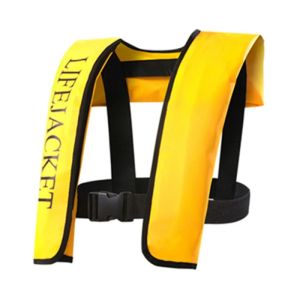 Inflatable Rompi Pelampung Manual Life Jacket Anti Tenggelam Jaket Pelampung Airbag Mengembang
