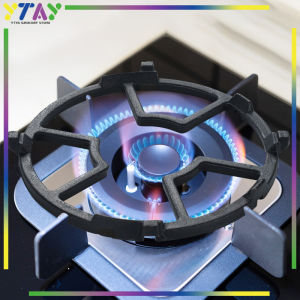 Kompor Gas Tambahan Kecil Pot/Rak Kompor Gas Aksesoris Besi Cor Kompor Rak/Universal Stovetop Trivet Original Besi Cor Kompor Rak