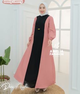 gamis wanita dewasa 2026 terbaru arsyla krinkel cantik mempesona