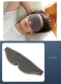 KIPRUN Eye mask for Sleeping, Sleep mask for Men and Women, 100% Light Protection 3D Sleep mask Light Blocking, Adjustable Eye mask, Replaceable Eye Cups. 