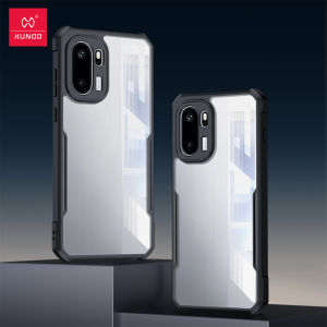 For OnePlus Ace 6T Case XUNDD Beetle Series Transparent / Magnetic / Magnetic Stand Shockproof Protective Cover Full Body Armor