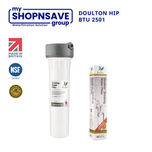 Doulton® | HIP Undersink / Undercounter | Biotect Ultra (BTU) 2501 | Water Filter | NSF Certify
