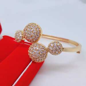 Gelang Tangan Bangle Wanita Aksesoris Fashion Awet Tahan Lama Anti Karat Cocok Untuk Harian G5-1I