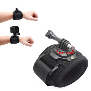 360 Degrees Rotation Gopro Wrist Strap Arm Strap Mount Wrist Band for Gopro Hero Action Camera Accessories