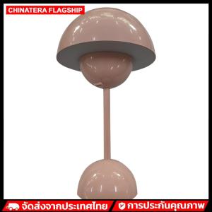 โคมไฟตกแต่งดีไซน์ครึ่งวงกลมพร้อมระบบสัมผัสควบคุมง่าย เหมาะสำหรับสร้างบรรยากาศในห้องนอนและร้านอาหาร