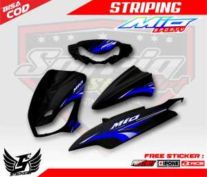 STRIPING LIST VARIASI MIO SPORTY / STICKER VARIASI YAMAHA MIO SPORTY