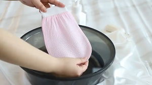 ORIGIN Premium Exfoliating Bath Gloves Natural Viscose Mitt Body Scrub Dead Skin Remover [INTRODUCTORY OFFER]