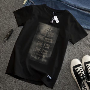 D Green Baju Kaos Pria Distro Kasual Keren Cotton 30s Hitam MFS Series
