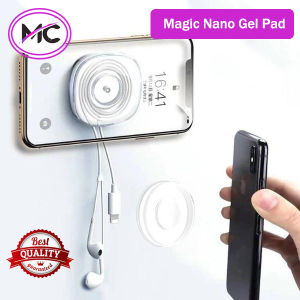 Holder HP Tempel Dinding Tempat Handphone Nano Gel Pad Rubber Tempelan Dinding Serbaguna Multifungsi Murah Praktis