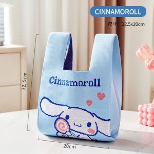 Túi Tote Sanrio Hello Kitty Vải Polyester Có Thể Giặt LFB366