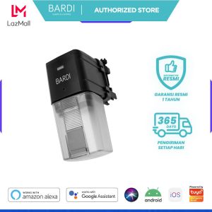 BARDI Smart Fish Feeder Pakan Ikan IoT Home Auto Alexa Google Home