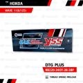 YSS โช๊คแก๊ส DTG PLUS อัพเกรด Wave110i / Wave125i '13-'20 【 RB220-340T-38-38P】 โช้คหลังเวฟ110i โช้คอัพแก๊สกระบอก 2 ชั้น แกนทองสปริงดำ [ โช๊ค YSS แท้ ประกันศูนย์6เดือน ]. 