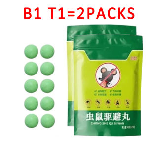 【BUY 1 TAKE 1】10PCS Mouse Repellent Mothballs Non-Toxic Powerful Mothball For big Mouse Rats Effective rat repellent Suitable for household rat repellents Harmless to cats and dogs