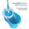 ชุดถังปั่นไม้ม็อบ Spin Mop ชุดถังปั่น ใช้กับผ้าม็อบ ขนาด13.5 ชุดไม้ถูพื้น ไม้ถูพื้น ถังปั่นไม้ม็อบ ชุดถังปั่นม๊อบ อุปกรณ์ไม้ถูพื้นถังปั่น. 