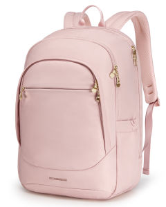 LIGHT FLIGHT Travel Backpack for Women 15.6 Inch Anti Theft Laptop Backpack with USB Charging Hole Waterproof College Bookbag2026