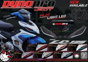 DynoPro Lc135 V4/V5/V6/V7 Rs150 V1/V2 Led Pilot Light With Running Signal Led Mata Gaban PnP Yamaha Lc135 V4 V5 V6 V7 Honda Rs150 V1 V2 Winner150 V1/V2 Spark135 Exciter135 Jupiter135