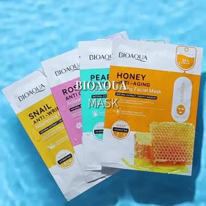 Honey Rose Pearl Whitening Moisturizing Barrier Repair Face Mask | 24H Hydration Brightening Skin Barrier Repair 25+ Women Essential