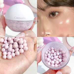 【Charming women】High Gloss Pearl Highlighter Brightening Powder Rouge Blusher Pink Clear Shimmering Cheek Contouring 3D Makeup Cosmetics