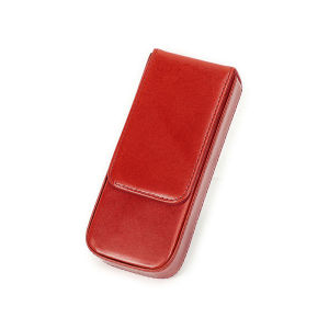 Genuine Leather Pen Case 3 Slots High Quality Handmade Pen Pouch For Business Office School Stationery