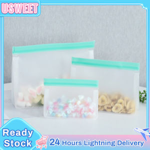 Food Storage Bag Upgrade Leakproof Top Stand Up Anti-cross Reusable Food Storage Bags Smell Storage Pouch Waterproof