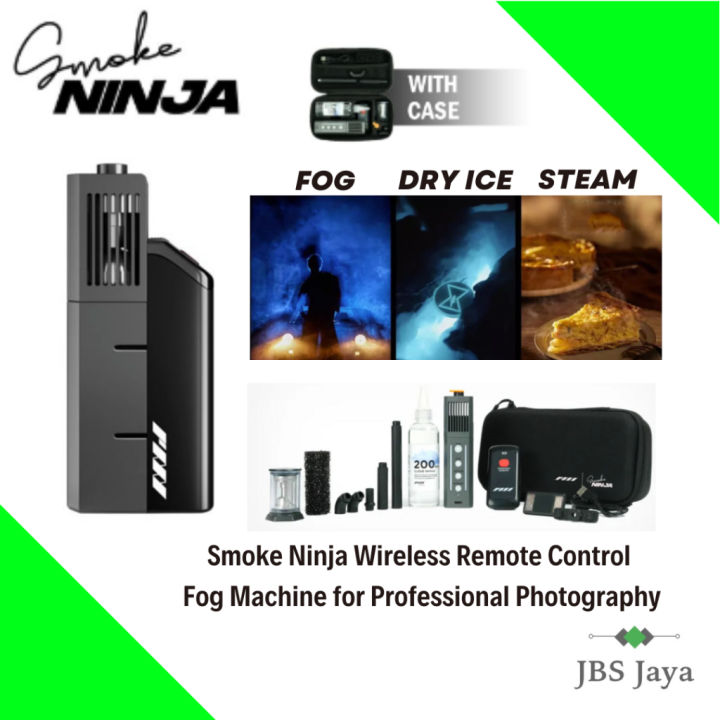 Smoke Genie Smoke Ninja Wireless Remote Control Fog Machine for