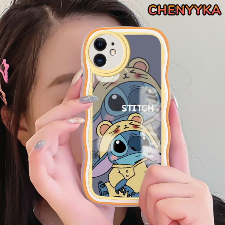 CHENYYKA Casing Ponsel untuk iPhone 11 Pro Max 12 Pro Max 12 Mini Case