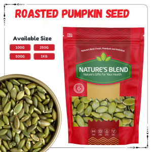 Roasted Pumpkin Seeds Unsalted 100g - 1kg