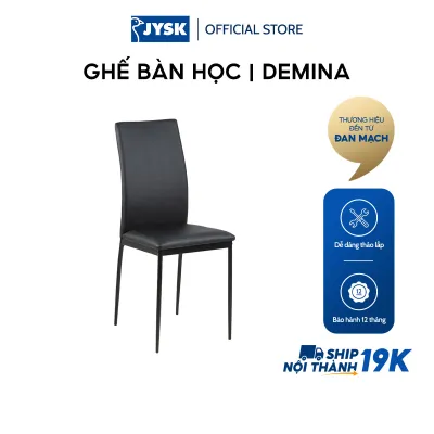 Bàn làm việc JYSK Vandborg gỗ công nghiệp khung kim loại xám/đen 120x75x60cm