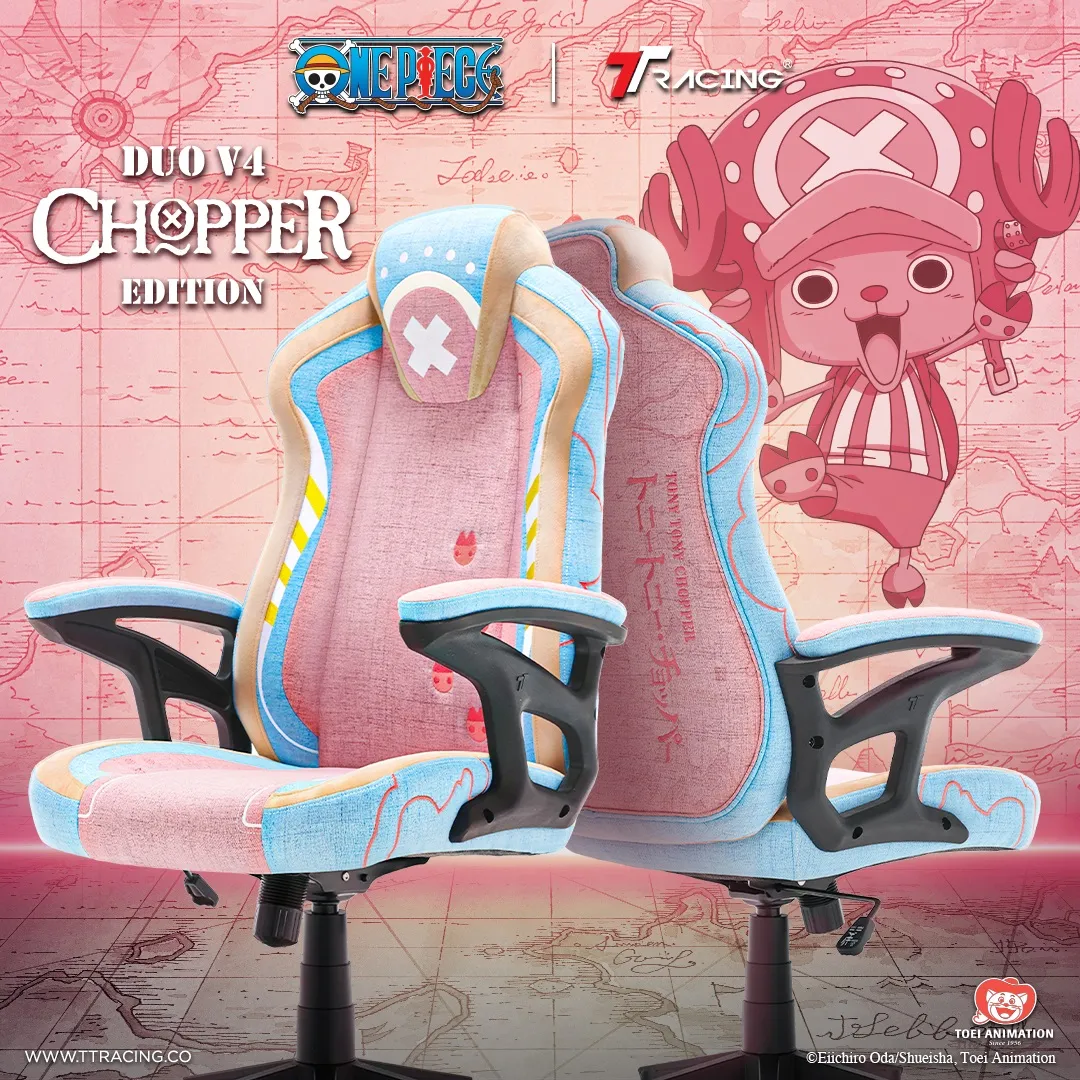 TTRacing Duo V4 Chopper Edition Gaming Chair เก้าอี้เกมมิ่งเพื่อสุขภาพ Ergonomic E-Sport นุ่มสบาย ตามหลักสรีระศาสตร์ เก้าอี้เบาะ นุ่ม เกรดพรีเมี่ยม