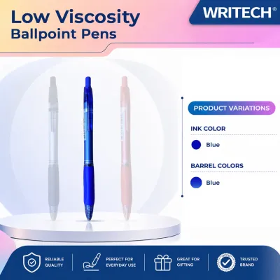 Writech W0168BALL Low Viscosity Ballpoint Pens