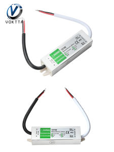 IP67กันน้ำไดรเวอร์ LED ไฟฟ้ากระแสสลับ10W/15W สวิตช์จ่ายไฟสลับเป็นไฟฟ้ากระแสตรง90-250V ถึง12V สำหรับแถบ LED