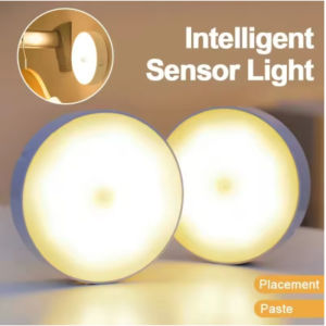 LED Motion Sensor Light Wireless Night Light Under Cabinet Light Closet Lamp Smart Wall-Mounted Body Induction Lamp Home Decor