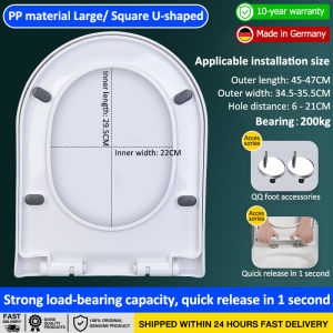 ✨ 24 hours delivery ✨ toilet seatcover toilet bowl cover toilet seat cover soft close toilet bowl seat cover toilet cover accessories toilet seat soft close 100% universal U/V/O Type 马桶盖