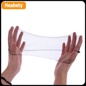 【2-3 ngày giao hàng】 50 cái tóc Net Đen đàn hồi bó tóc vô hình hairnet lưới Bun tóc Net 30 50 60cm Phụ kiện tóc