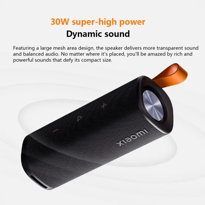 Xiaomi 30W Mi Portable Bluetooth Speaker High Quality Sound BT5.0 IPX7 Waterproof Soundbar