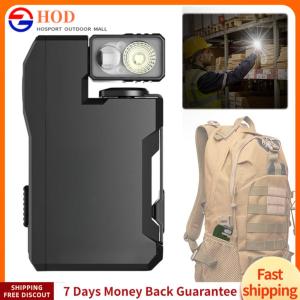 【Outdoor】 Flat Pocket Flashlight Magnetic EDC Flashlight 180 Rotating Head Pocket Mini Light for Outdoor Home Emergencies