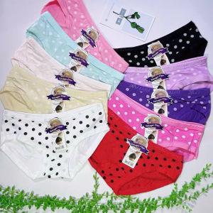 Quần Lót Nữ Cotton Chấm Bi Màu Ngẫu Nhiên Co Giãn Giá Rẻ - Từ 40-53kg