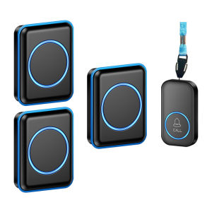 Elderly Beeper Wireless Elderly Alarm One-Click Emergency Call Home Call Bell   Childrens Beeper