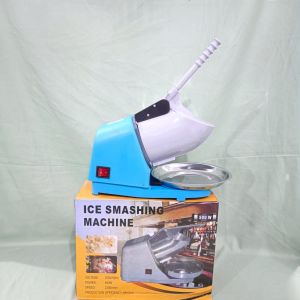 Mesin Serut Es Dua Mata Pisau Ice Crusher Mesin Es Serut Penghancur Es Batu Daya 500 Watt