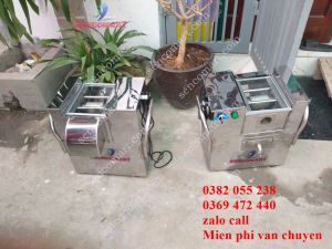 Máy ép nước mía mini đặt bàn 3 con lăn inox