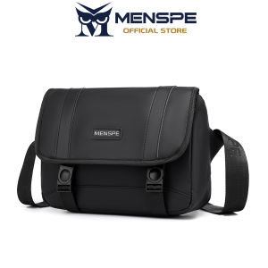 MENSPE Men Bags Mens Shoulder Bag Cross Body Bag Leisure Messenger Bag Color Blocking Design Large Capacity Sling Bag Anti Theft Casual Bag Men Fashion Briefcase Waterproof Oxford Fabric for Sport Street Travel Outdoor