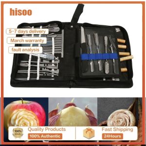 [COD] 46Pcs Carving Tools Kit Portable Vegetable Fruit Food Chisel Kitchen Cutting Products