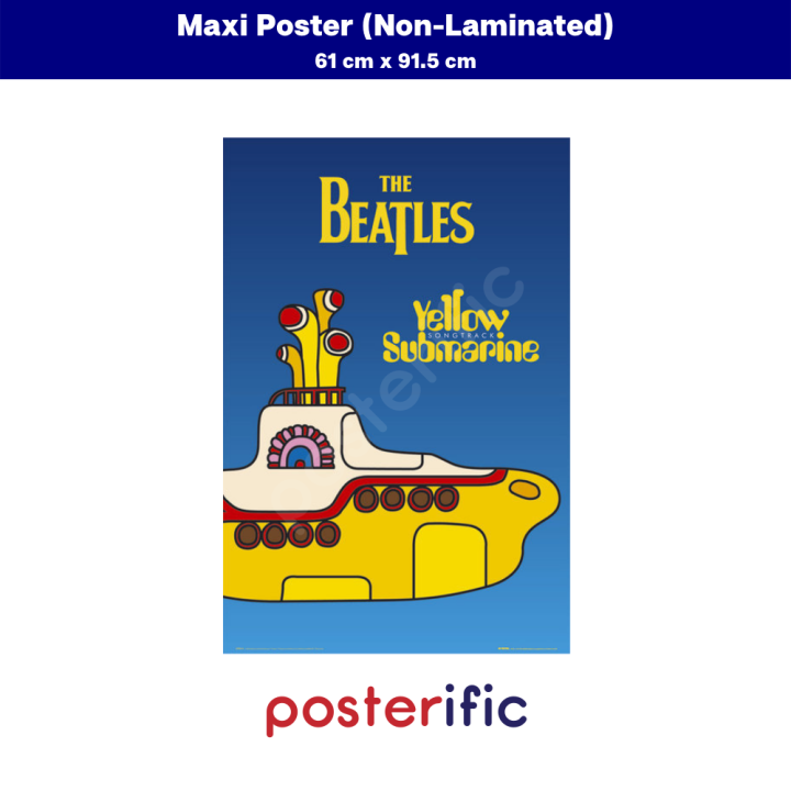 Close Up Affiche Poster Beatles Get Back 61cm X 91.5cm - Décoration Murale Iconique